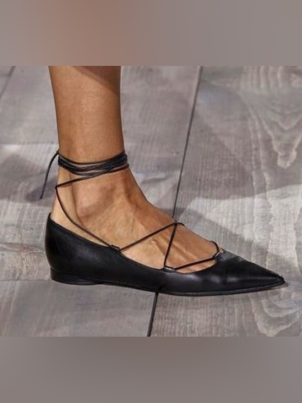M KORS COLLECTION✨Runway
beautiful craftsmanship, lace up flats.
Orig. $830. - Picture 2 of 11